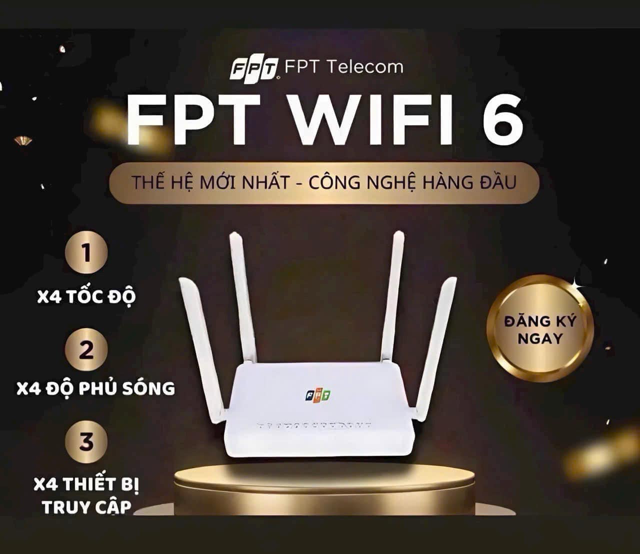 Lắp Đặt Wifi 6 FPT