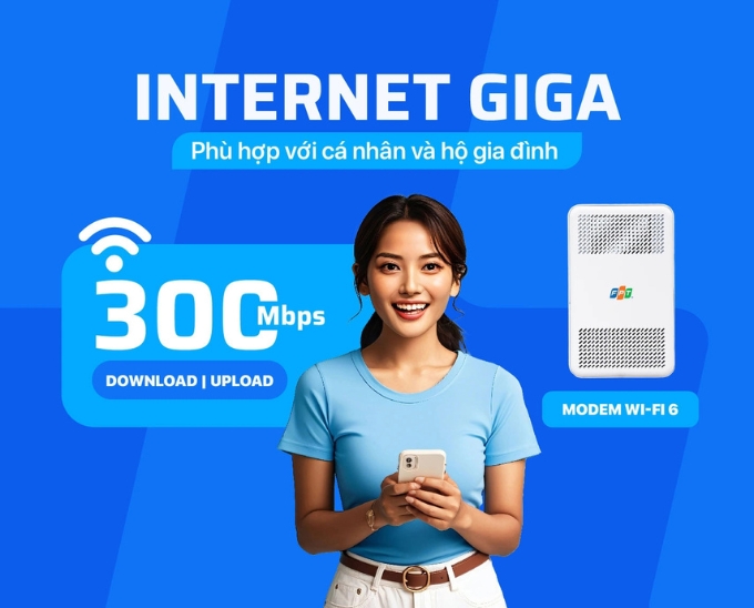 Lắp đặt gói giga FPT