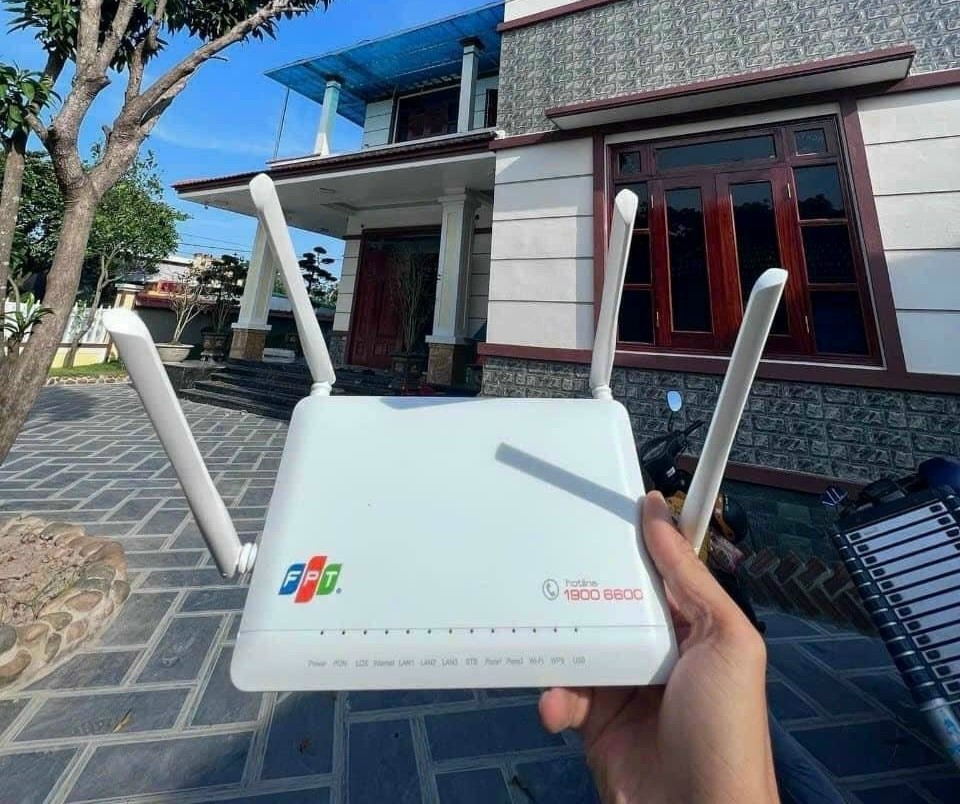 Lắp đặt wifi 6 FPT